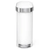 simplehuman - Kosz na śmieci 45L pedałowy SLIM - biały