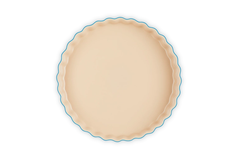 Le Creuset forma do tarty 24 cm lazur