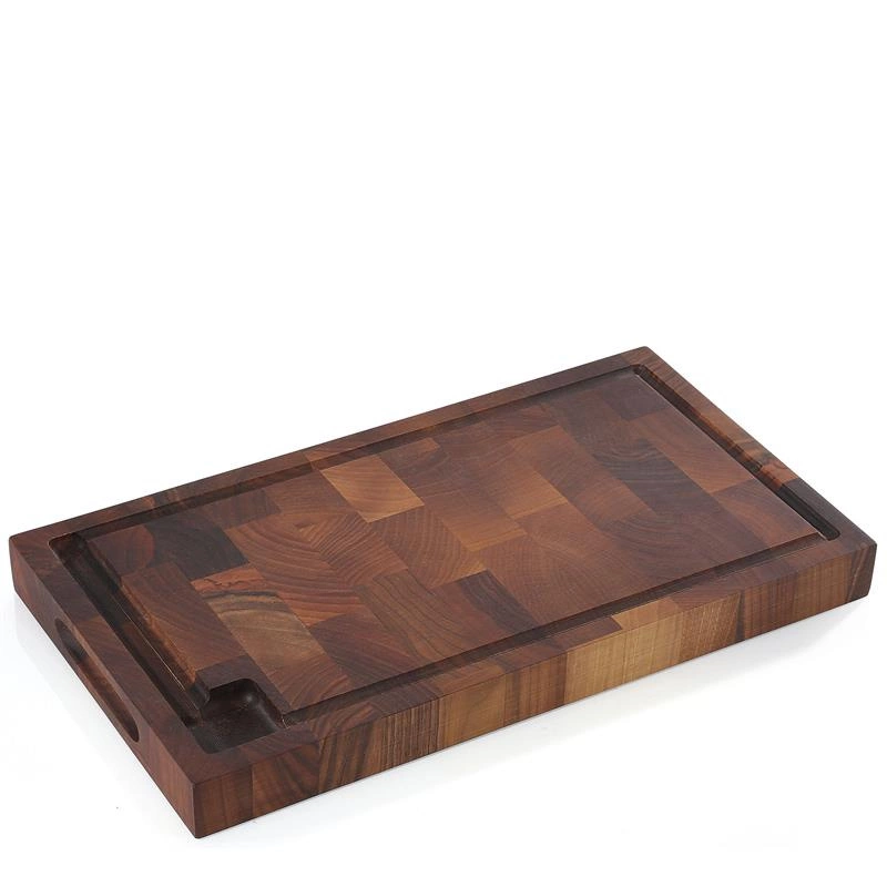Zassenhaus - blok do krojenia typu end grain, drewno orzechowe, 45 x 25 x 4 cm