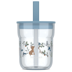 Mepal - Szklanka dziecięca ze słomką Mio 250ml Forest Friends