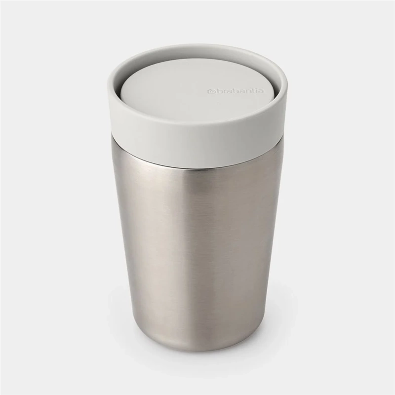 Brabantia - Kubek termiczny 0,2l Make&Take Light Grey
