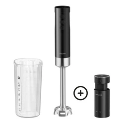 Zwilling - XTEND Zestaw startowy: bezprzewodowy blender ręczny + bateria czarny