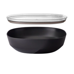 Mepal - Miska z pokrywką Silueta 4000 ml Nordic Black