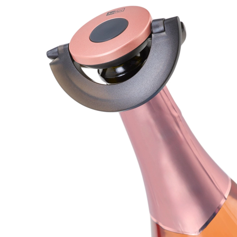 AdHoc - Korek do szampana Gusto czarno-różowy