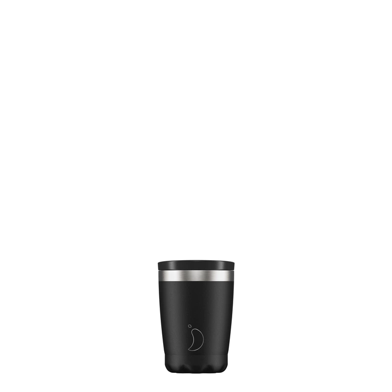 Chilly's Bottles - Kubek do kawy Chilly's Seria Monochrome 340ml Monochrome Black