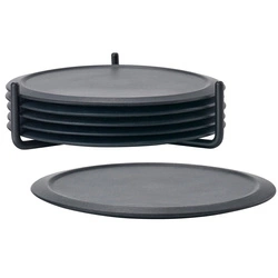 Zone Denmark - Podstawki pod szklanki Singles black