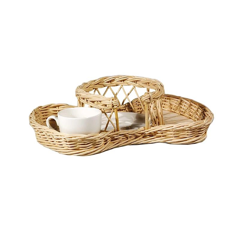 La Porcellana Bianca - wiklinowy kosz na 6 filiżanek Midollino