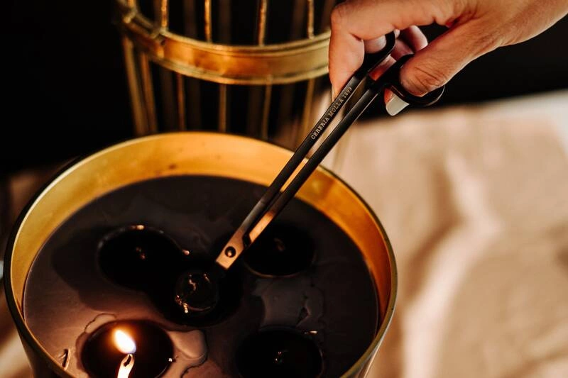 Cereria Molla - Świeca XL 600 gr. Menthe and Basilic