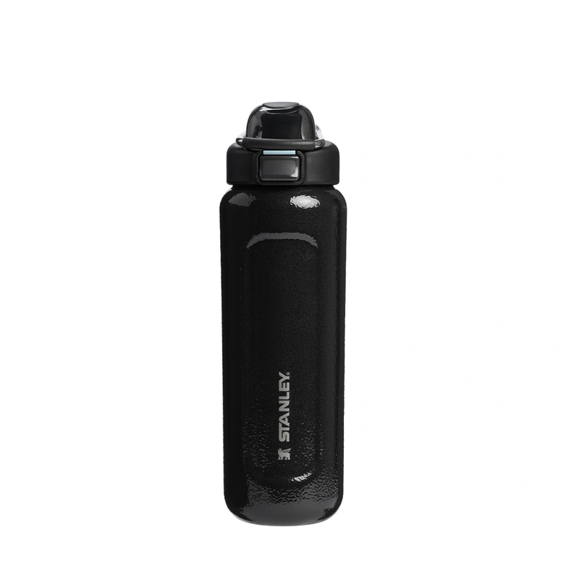 Stanley - butelka termiczna Classic Wellspring Hammertone 0.7L Black
