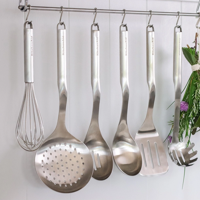 KitchenAid Culinary Tools - łyżka cedzakowa PREMIUM Stainless steel