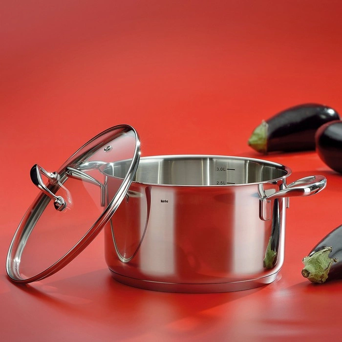 Kela - Garnek z pokrywką 4,6 l Flavoria