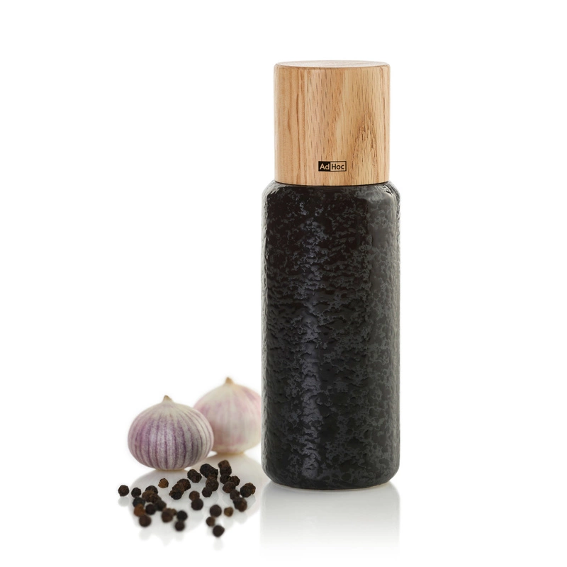 AdHoc - Młynek do pieprzu lub soli Yara, czarny
