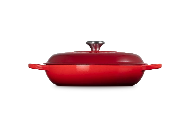 Le Creuset - garnek gourmet profesjonalny 30 cm 3,5 l wiśniowy