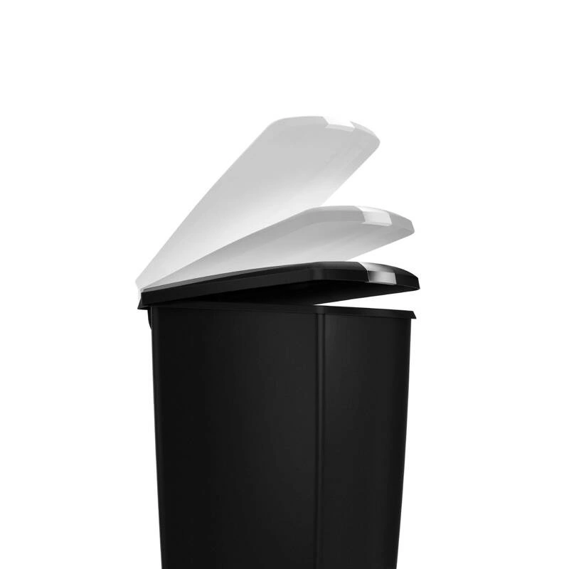 Simple Human - kosz na śmieci 40 l pedałowy Slim czarny