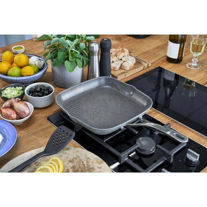 Ballarini - grillowa patelnia indukcyjna 28 cm Salina Granitium