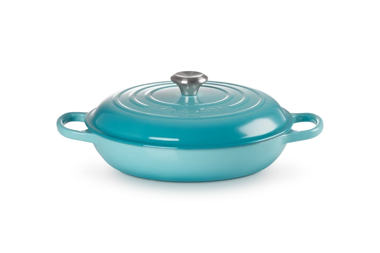 Le Creuset - garnek gourmet profesjonalny 30 cm 3,5 l karaibski