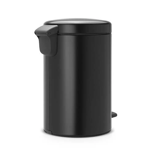 Brabantia - kosz pedałowy 12 L czarny mat
