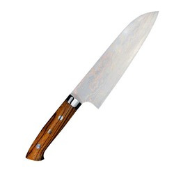 Takeshi Saji - IW Aogami#2 Color Nóż Santoku 18cm
