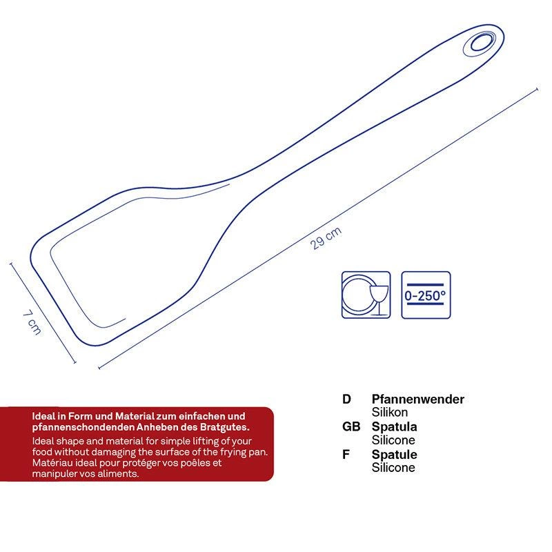 Kela - łopatka silikonowa, 29 cm Tom