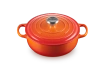  Le Creuset - garnek żeliwny Saute Signature płomienny 3,4 l 24 cm