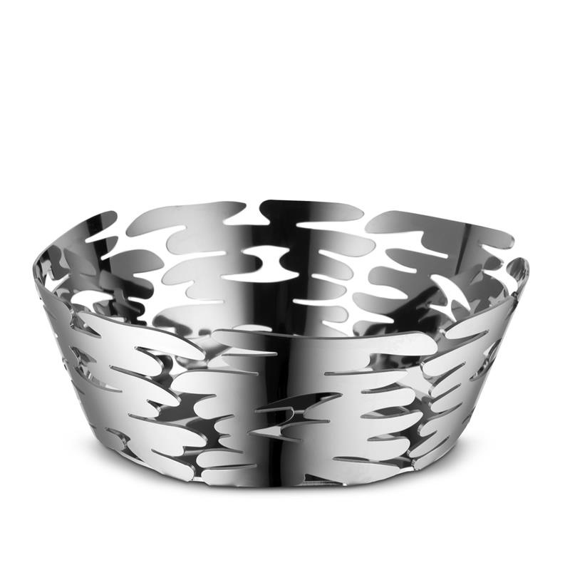 Alessi - koszyk, stalowy; 18 cm BARKET