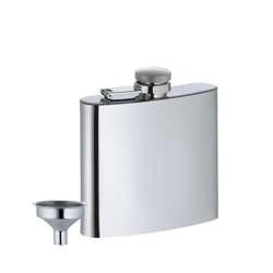 Cilio - stalowa piersiówka, 0,15 l