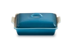 Le Creuset - Prostokątna ceramiczna  forma do pieczenia 3,8 l deep teal