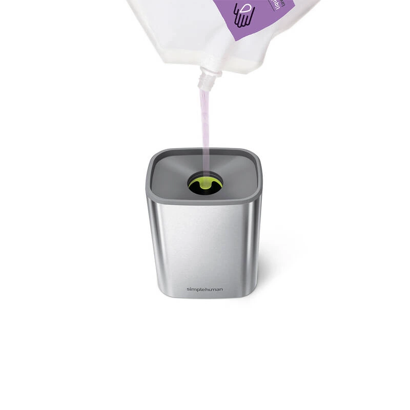 simplehuman - Dozownik do mydła z pompką 473ml stal matowa