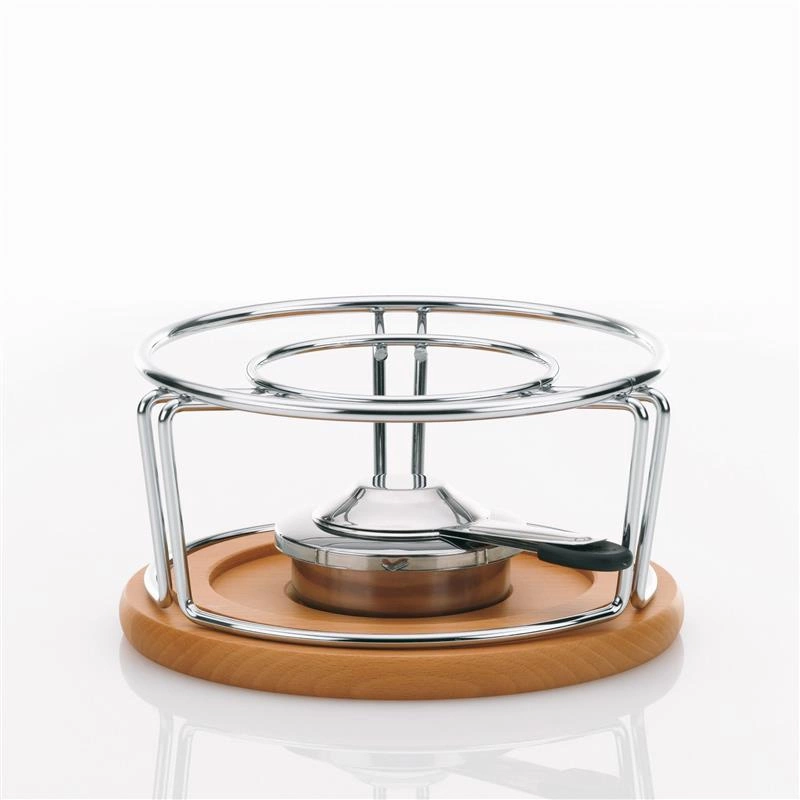 Kela - palnik podgrzewający ze stelażem, śred. 21,5 cm Natura