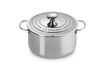 Le Creuset - 3-ply garnek stal nierdzewna 6 l 24 cm