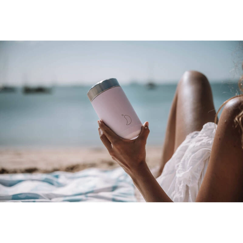 Chilly's Bottles - Termos obiadowy Chilly's 500ml Pink Blush