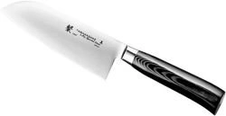 Tamahagane - SAN Black Nóż Santoku 12cm