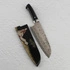 Takeshi Saji - Art Black Color VG-10 Nóż Santoku 18 cm