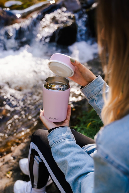 Vialli Design - Termos obiadowy 500ml FUORI różowy