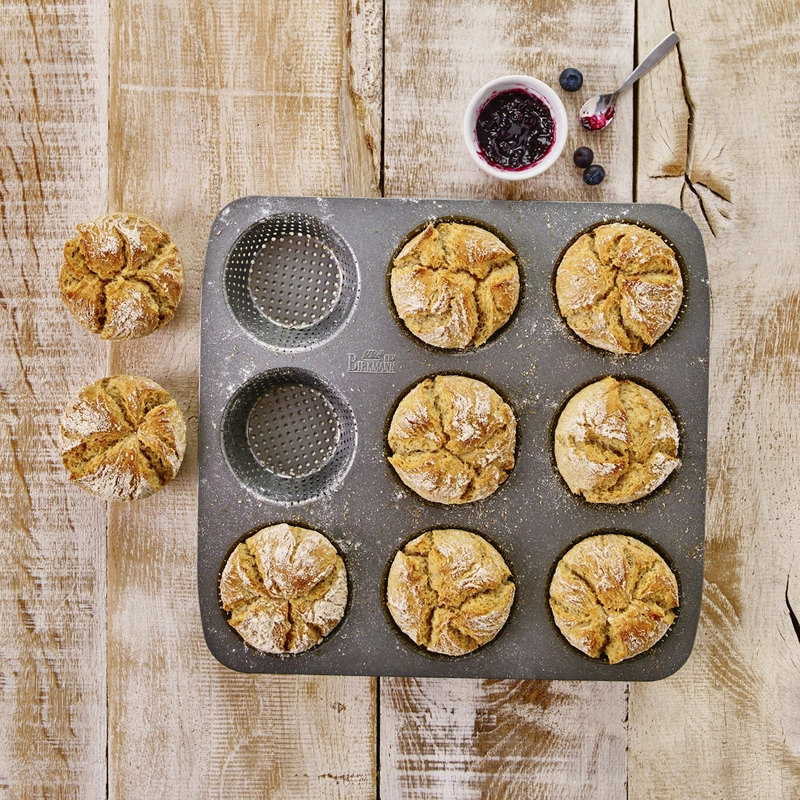 Birkmann - Forma do 9 kajzerek - perforowana