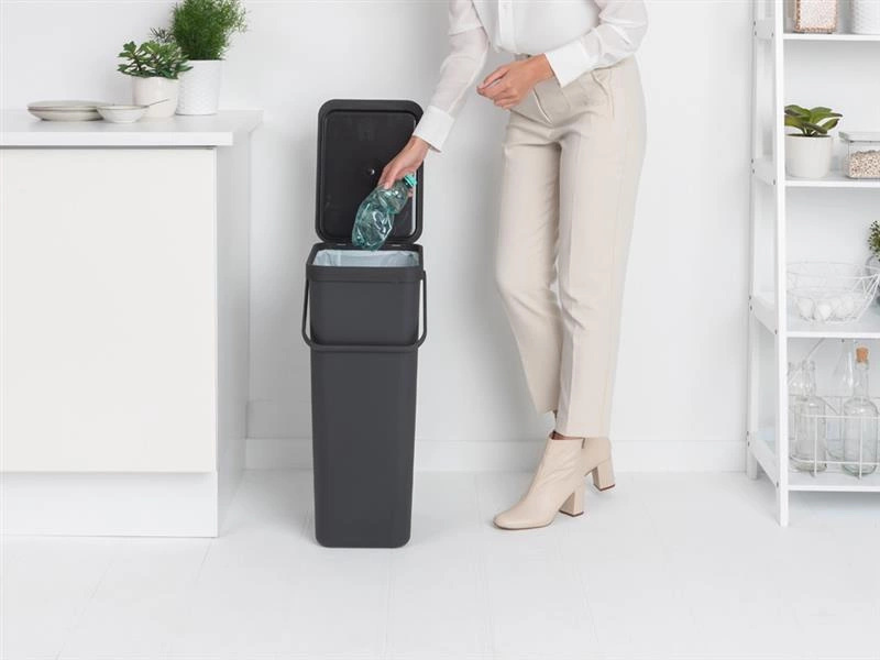 Brabantia - Kosz Sort&Go, 40L szary