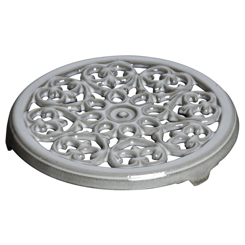 Staub - stojak żeliwny 23 cm, szary