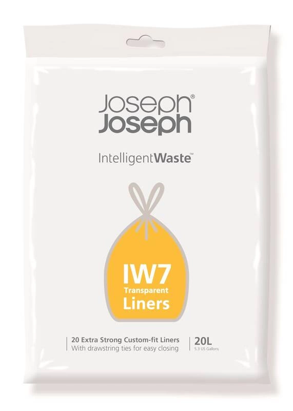 Joseph Joseph - Worki IW7 20l do koszy Totem Compact, przezr.