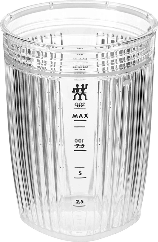 Zwilling - bidon do blendera z pokrywką próżniową 300 ml czarny Enfinigy