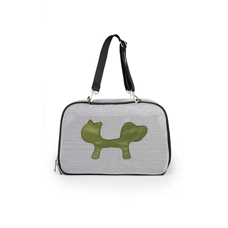 United Pets - Torba/transporter, czarno- zielona