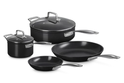 Le Creuset  - zestaw garnków i patelni z powłoką ceramiczną 4 cz.