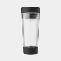 Brabantia - Kubek termiczny do herbaty 360 ml Make&Take Dark Grey
