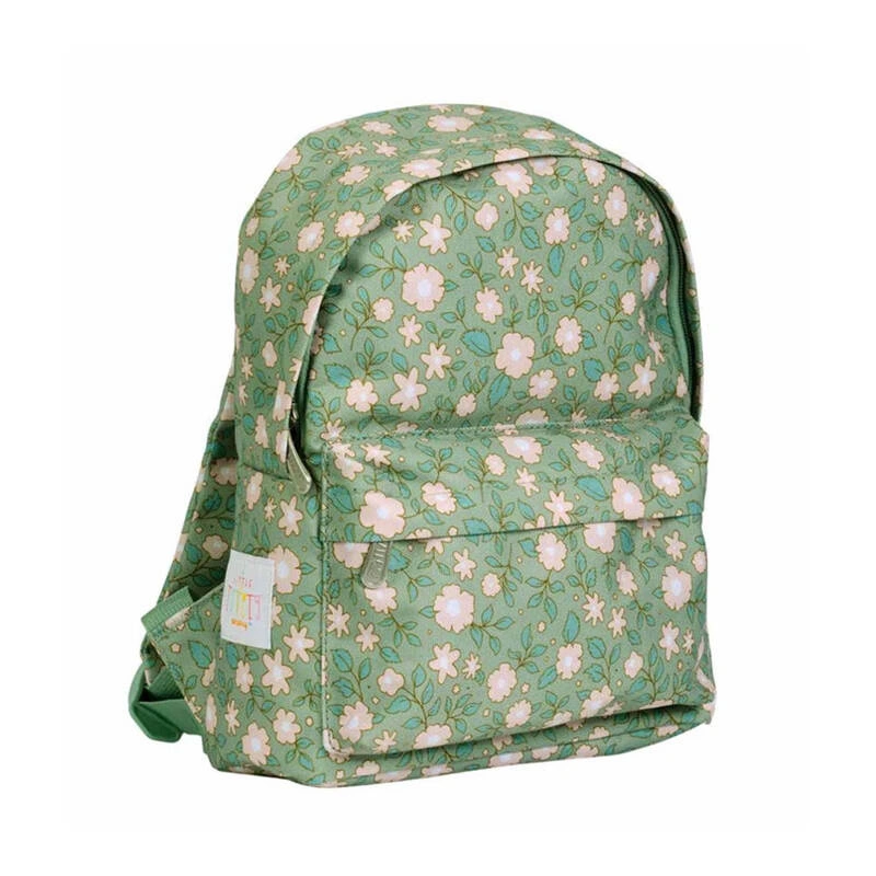 A Little Lovely Company - Plecak dla dzieci BLOSSOMS SAGE