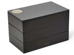 Umbra - Szkatułka na biżuterię czarna  SPINDLE