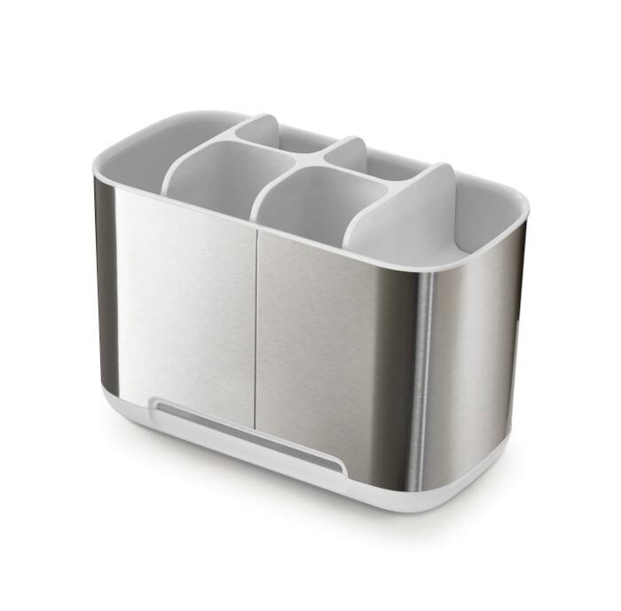 Joseph Joseph - Pojemnik łazienkowy L, biały, EasyStore Steel