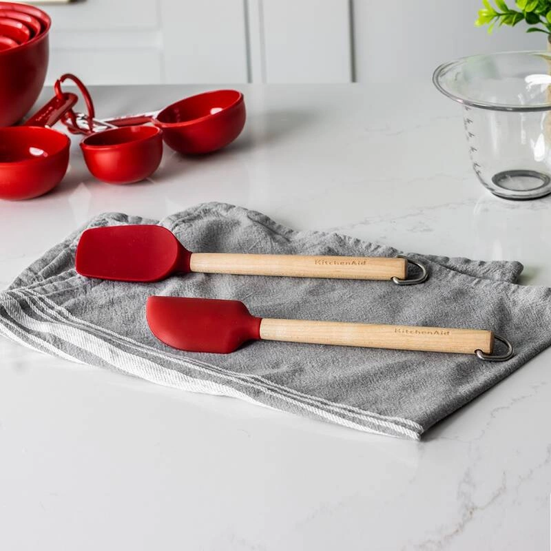 KitchenAid Culinary Tools - szpatułka i łyżka silikonowe CORELINE Birch