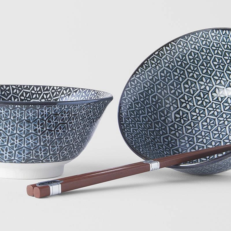 Made in Japan - Zestaw 2 miseczek Geo Flower