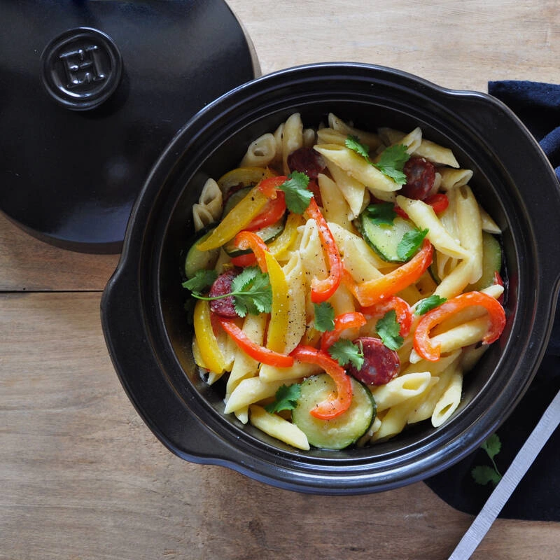 Emile Henry - Garnek typu ONE POT - 2l - czarny