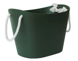 Hachiman - BALCOLORE Mini kosz - 2 ltr, ciemnozielony
