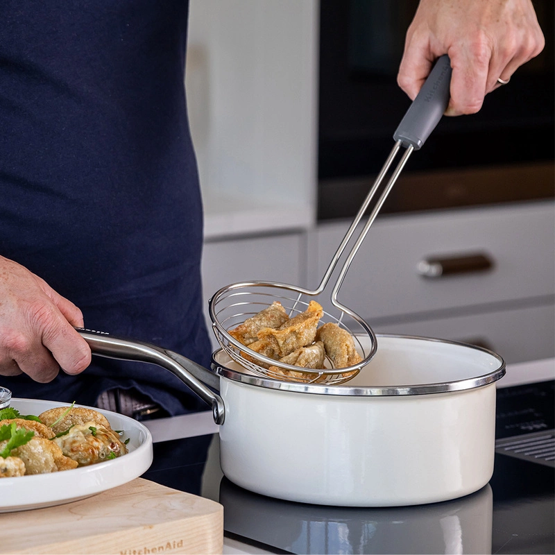 KitchenAid Culinary Tools - chiński cedzak CORELINE Charcoal Grey